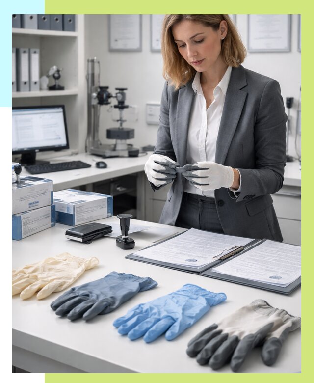 Сертификация перчаток в Гулькевичах от 8818 р. | Алешин-Гль