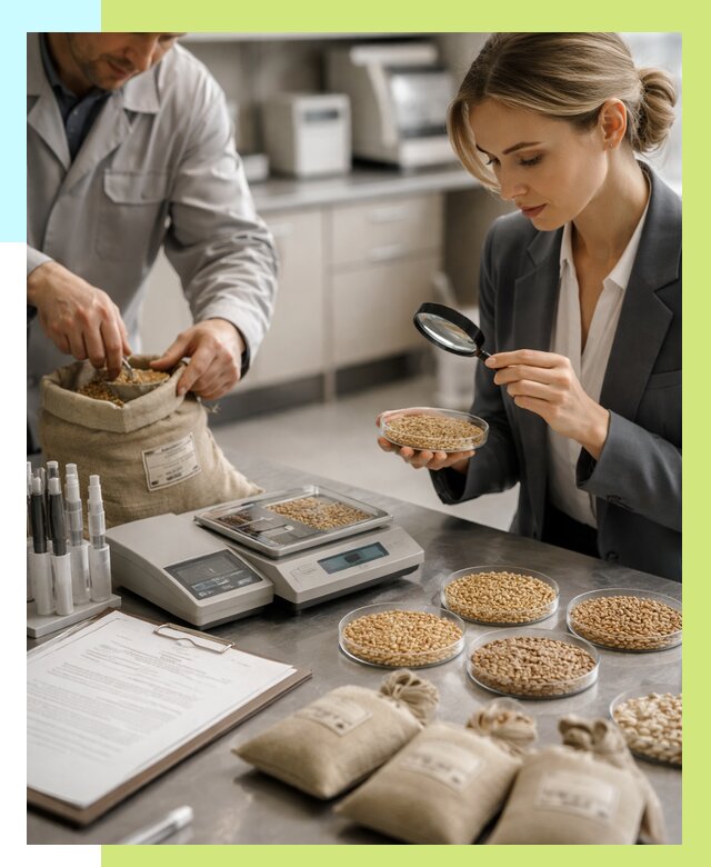 Сертификация зерна в Гулькевичах по цене от 15561 р. | Алешин-Гль