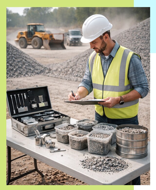 Сертификация щебня в Гулькевичах по ГОСТу и техническим требованиям