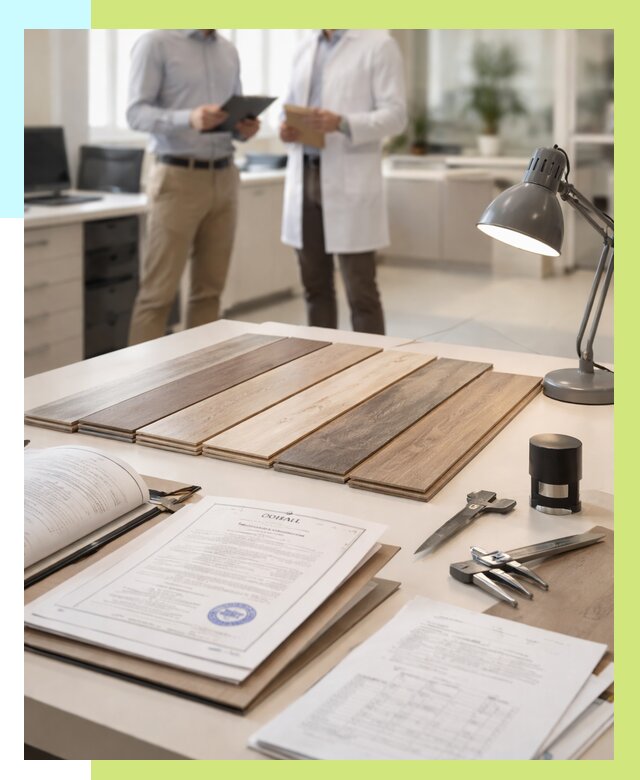 Сертификация ламината в Гулькевичах от 18673 р. под ключ | Алешин-Гль