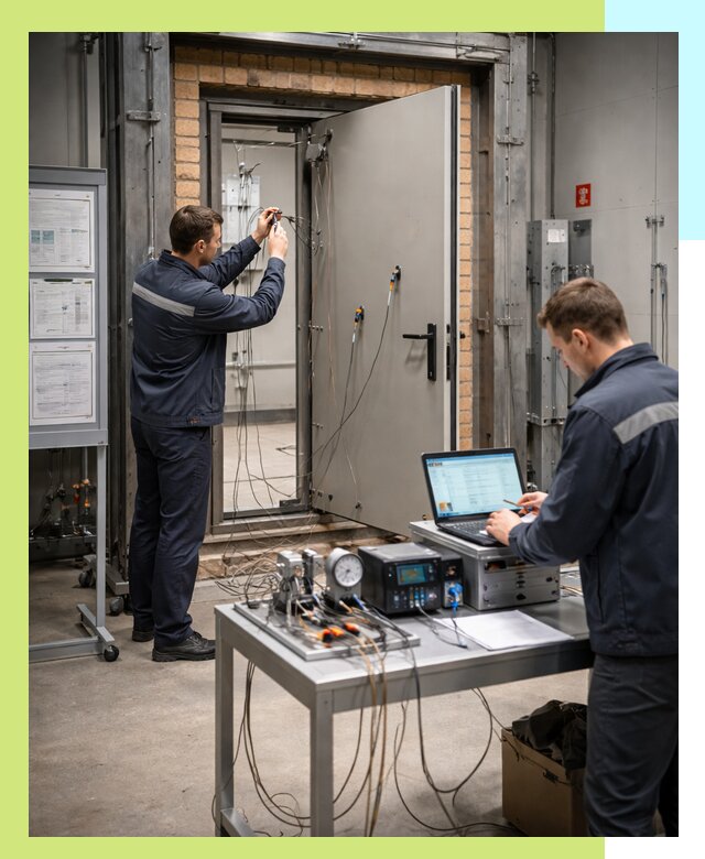 Сертификация противопожарных дверей в Гулькевичах по ГОСТ и ТР