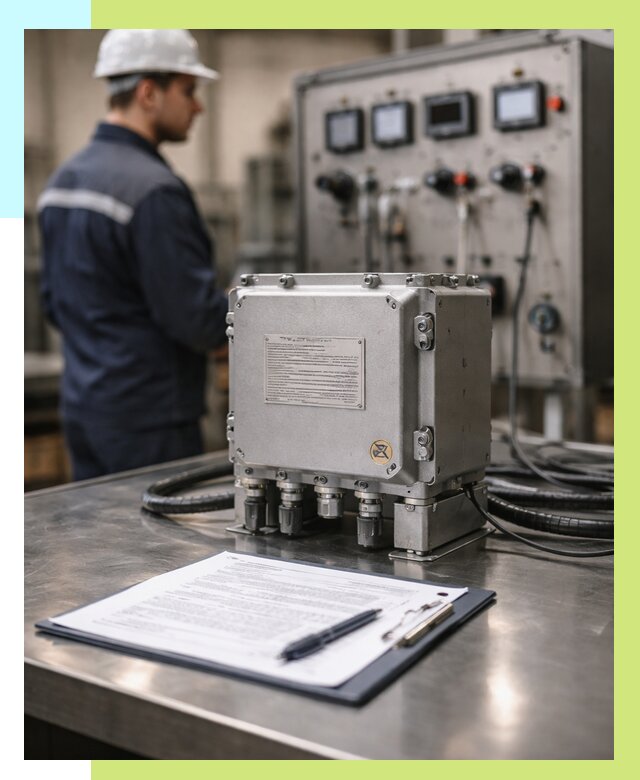 Сертификация взрывозащищенного оборудования в Гулькевичах от 36309 р. | Алешин-Гль