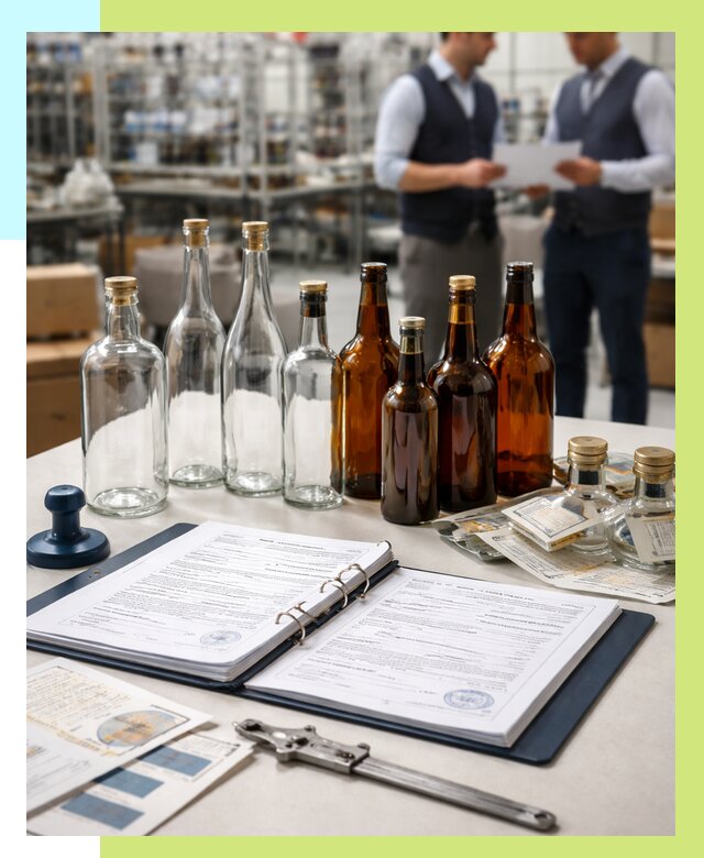 Сертификация стеклянных бутылок в Гулькевичах от 25935 р. | Алешин-Гль