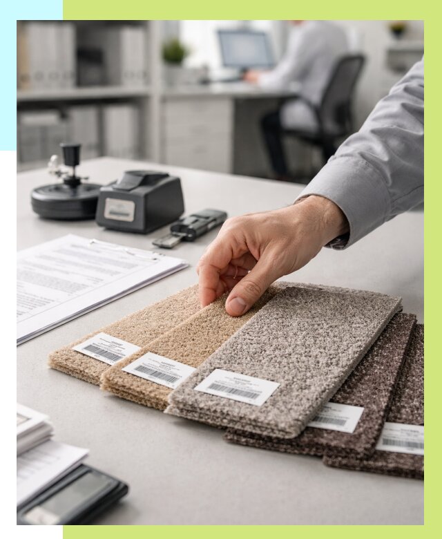 Сертификация ковролина в Гулькевичах от 15561 р., Алешин-Гль