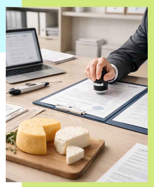 Сертификация сыров в Гулькевичах от 15561 р | Сертификат на сыр Алешин-Гль