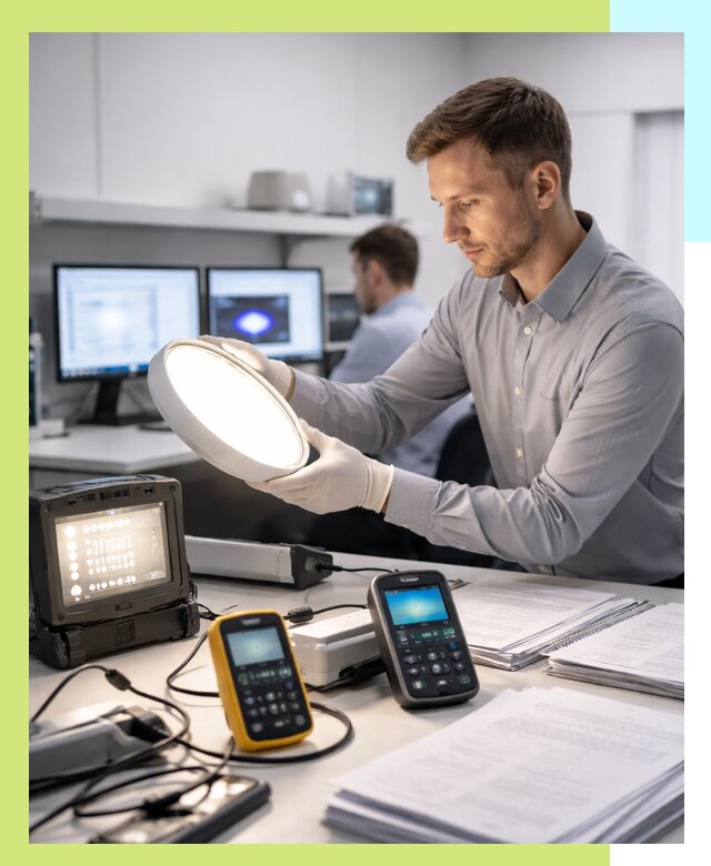 Сертификация светильников в Гулькевичах: испытания и оформление