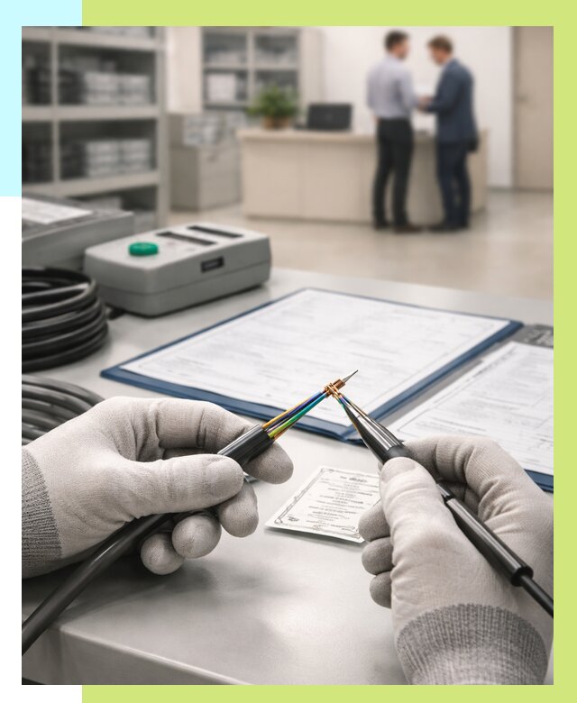 Сертификация провода в Гулькевичах от 18673 р. в Алешин-Гль