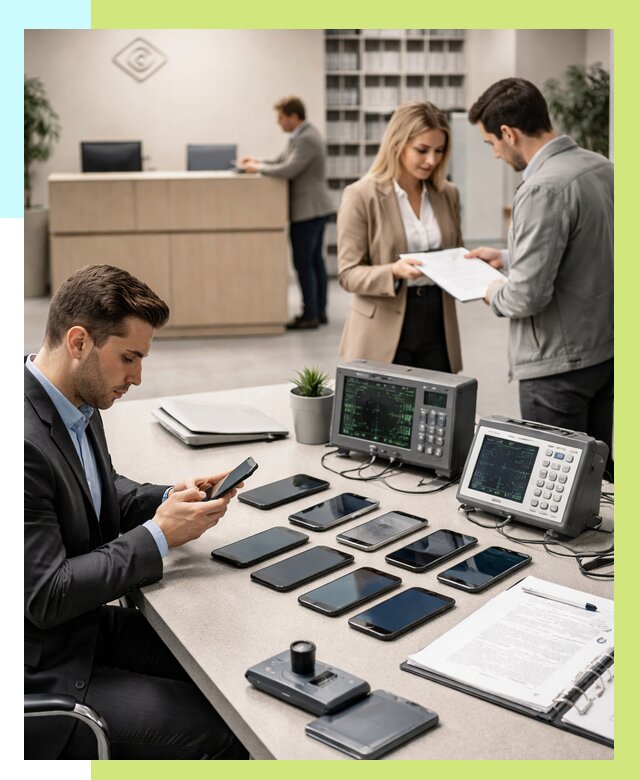 Сертификация телефонов в Гулькевичах от 25935 р. под ключ | Алешин-Гль