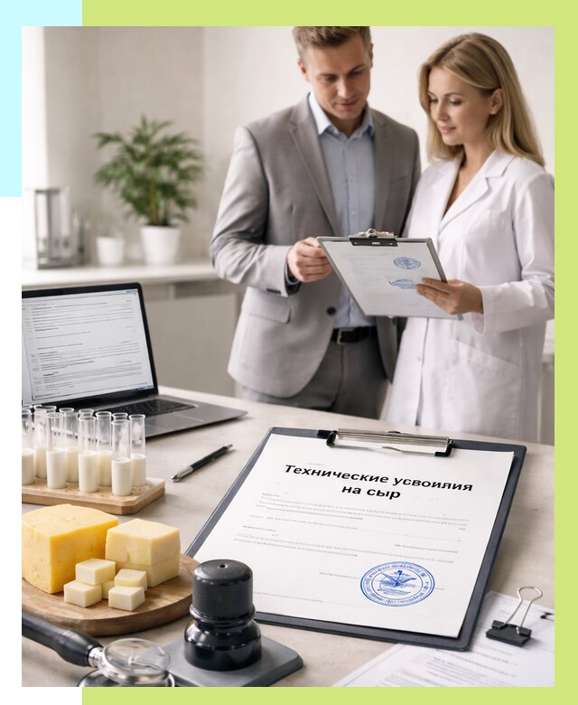 ТУ на сыры в Гулькевичах срочно от 12449 р. — оформление | Алешин-Гль
