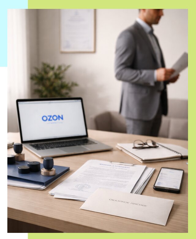 Отказное письмо для Ozon в Гулькевичах от 3631 р. | Алешин-Гль