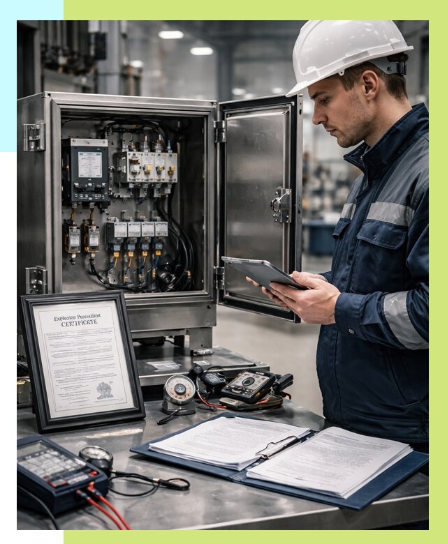 Сертификат взрывозащиты в Гулькевичах от 46683 р. | Алешин-Гль