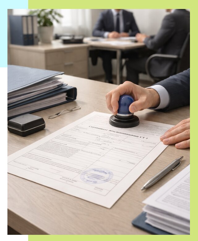 Сертификат происхождения СТ 1 в Гулькевичах от 4668 р. | Алешин-Гль