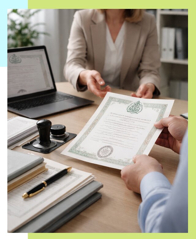 Халяль сертификат в Гулькевичах, получить от 15561 р. | Алешин-Гль