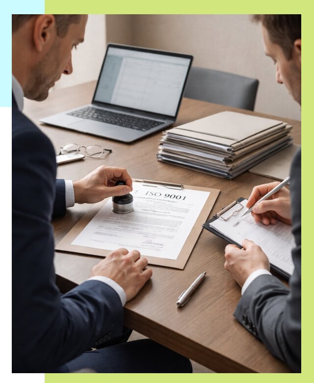 Сертификат ISO 9001 в Гулькевичах купить от 82992 р. | Алешин-Гль