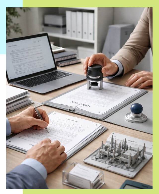 Сертификат ISO 29001 в Гулькевичах под ключ от 77805 р. | Алешин-Гль