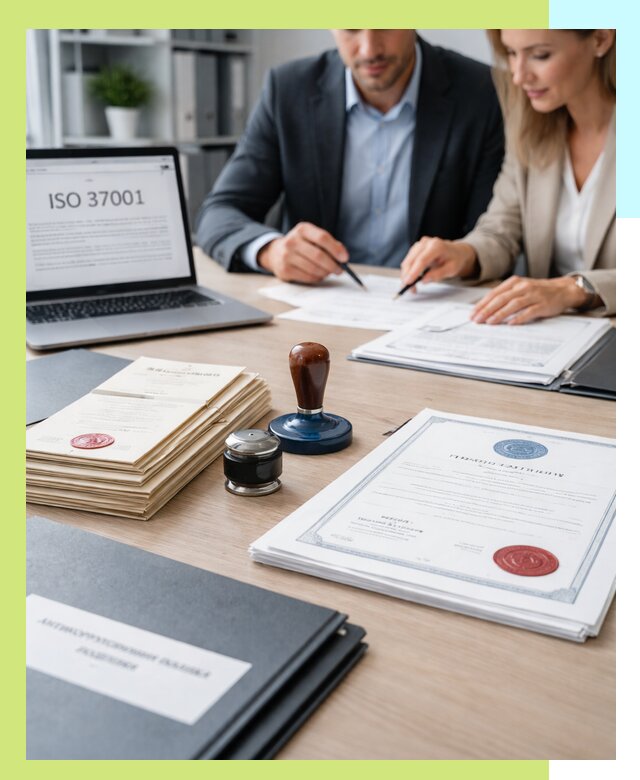 Получение сертификата ISO 37001 по системе борьбы с коррупцией в Гулькевичах